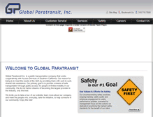 Tablet Screenshot of global-paratransit.com
